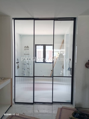 Glass door seri Kembangan 