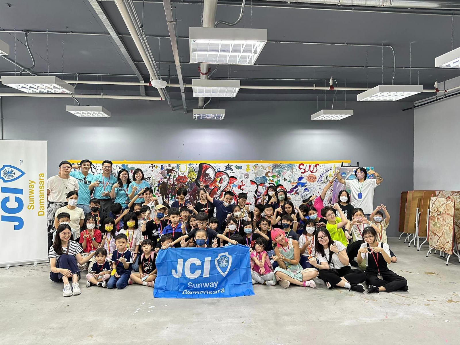 Exploring the Sea World : Jalan-Jalan Pasar + Drawing Workshop Host by JCI Sunway Damansara