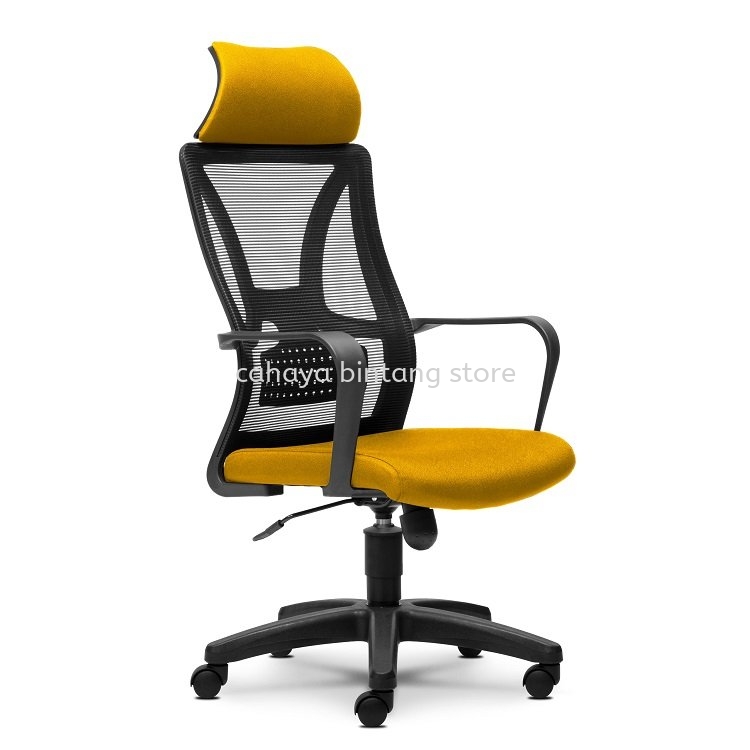 GANA HIGH BACK ERGONOMIC CHAIR | MESH OFFICE CHAIR SUNWAY SELANGOR