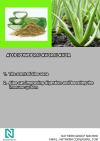 ALOE POWDER FLAVOR FLAVOR Halal ingredients