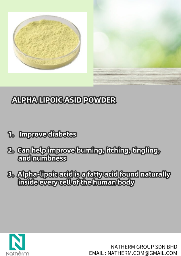 ALPHA LIPOIC ASID POWDER Halal ingredients Malaysia, Selangor, Kuala ...