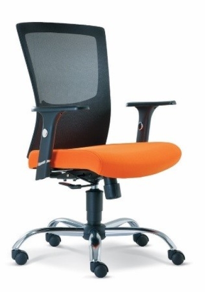 Victory Presidential medium back chair with chrome base AIM2682H