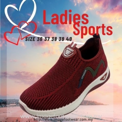 Trendy & Sportive Lady Shoe -TF-06-RED Colour