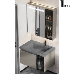 Itto Basin Cabinet With LED Mirror Box IT-WJ808