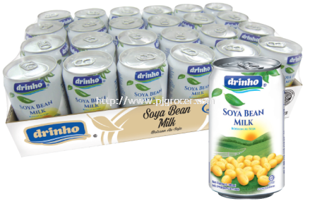 Drinho Soya Bean Milk Can 300ml