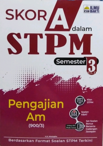 SKOR A STPM PENGAJIAN AM SEMESTER 3