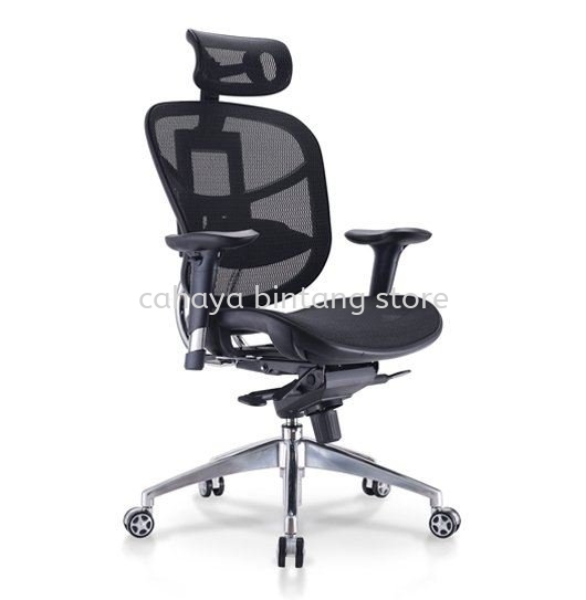 QUTTA HIGH BACK ERGONOMIC CHAIR | MESH OFFICE CHAIR SERDANG 