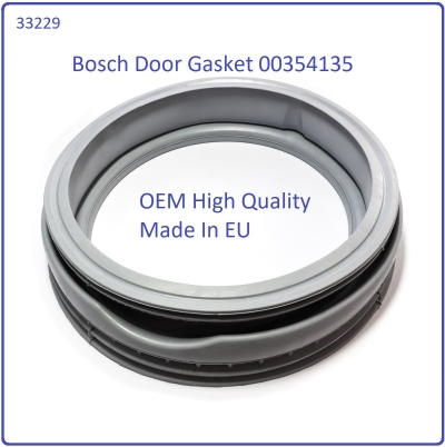 Code: 33229 Bosch WAE12060SG / WAE16060SG / WAE18060SG / WAE24280MY / WFD1061ME / WFD2061ME Door Gasket