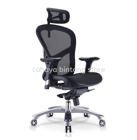 STELLAR HIGH BACK ERGONOMIC CHAIR | MESH OFFICE CHAIR PUDU KL