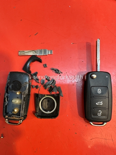 Volkswagen car key remote control casing 