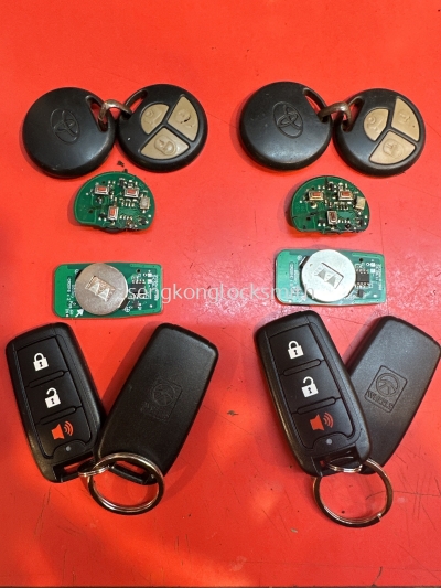 repair Toyota Vios ncp93 car key remote control 