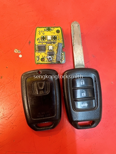 repair honda city car key remote control 