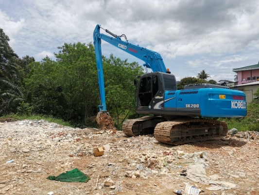 Hydraulic Excavator 200 With Long Arm