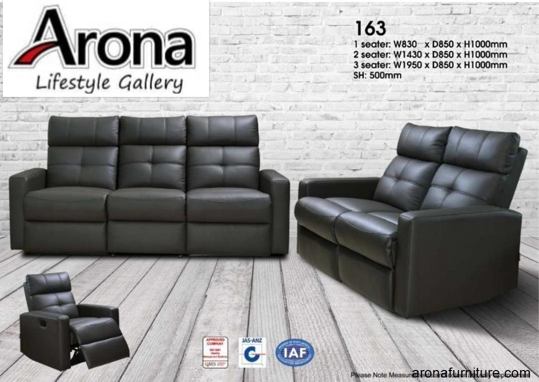 Sofa : M 163 Leather Sofa Sofa Furniture Choose Sample / Pattern Chart