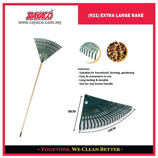 (921) Extra Large Rake Wiper & Rake Series