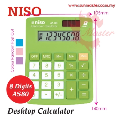 AS-80 Niso Desktop Calculator