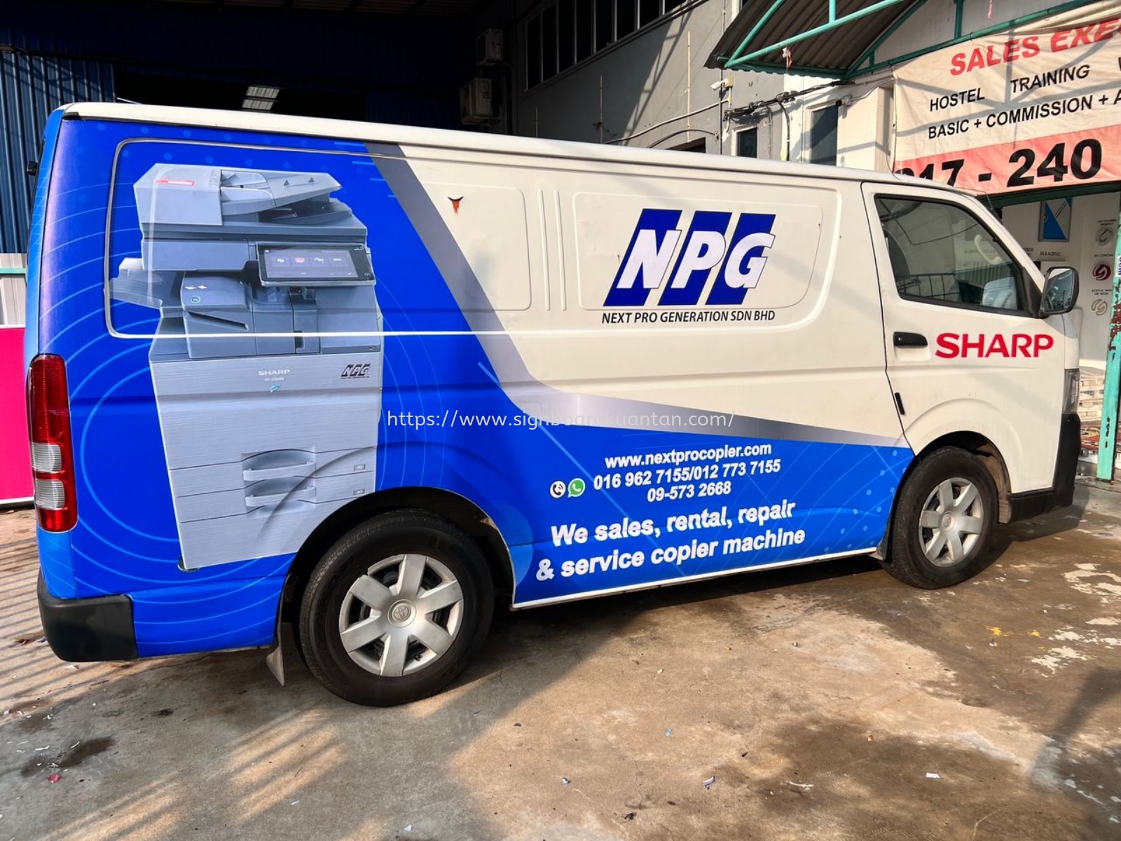 NPG TRUCK LORRY & VAN STICKER PRINTING INSTALL AT KUANTAN, BANDAR INDERA MAHKOTA. PANCHING, SUNGAI LEMBING, GAMBANG, BESERAH, GEBENG, PENOR, SUNGAI KARANG, BATU HITAM, CHENDOR, TANJUNG LUMPUR, TELUK CEMPEDAK, CHERATING KUANTAN PAHANG MALAYSIA