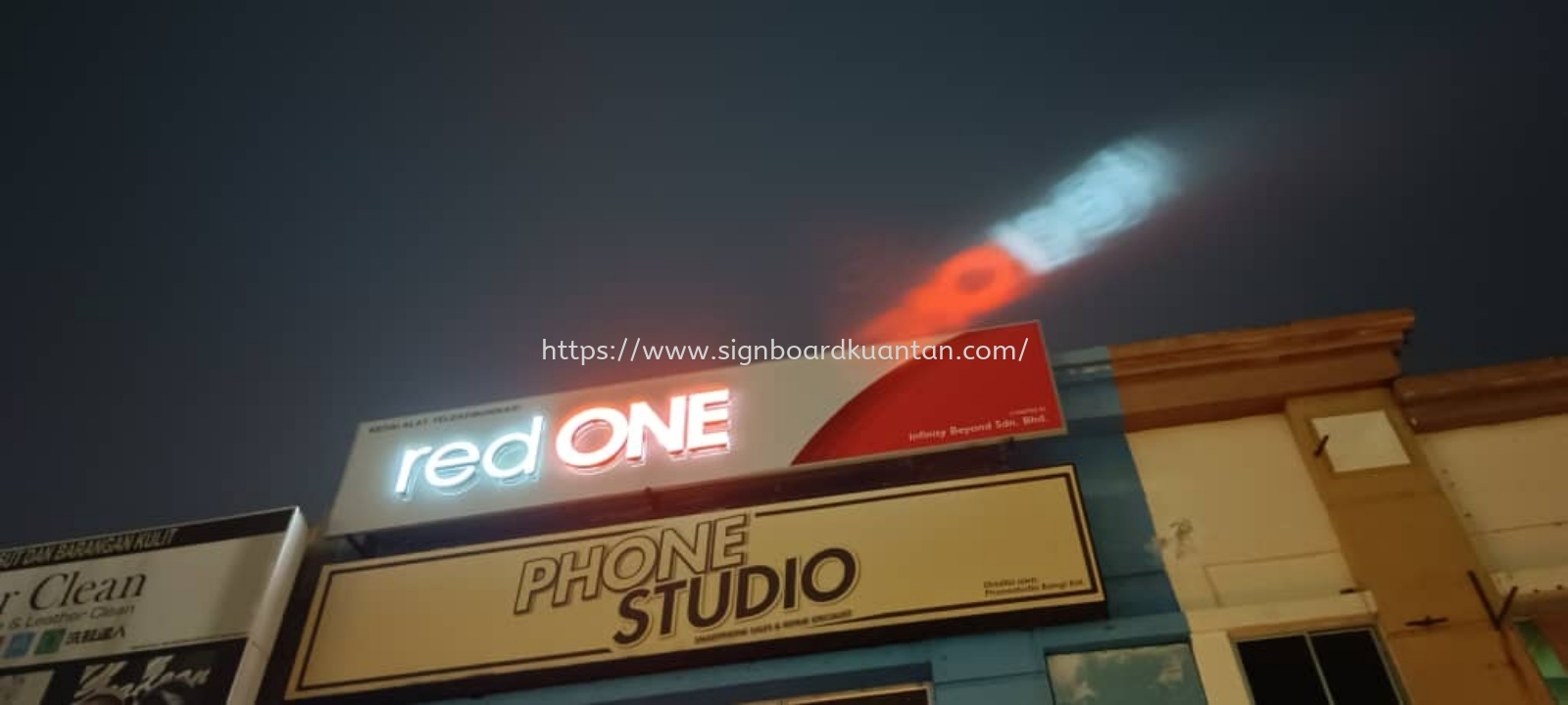 REDONE OUTDOOR 3D LED BOX UP FRONTLIT LETTERING SIGNAGE SIGNBOARD AT TEMERLOH TEMERLOH TOWN, MENTAKAB, LANCHANG, JENDERAK, KERDAU, SEMANTAN, KUALA KRAU, KAMPUNG AWAH TEMERLOH PAHANG MALAYSIA