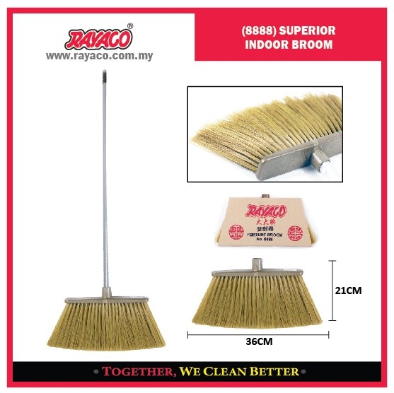 8888SUPERIOR INDOOR BROOM Broom Series  Paddy Broom , Lidi Broom ,Oriental Special Broom & Broom Series