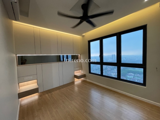 Condominium renovation and cabinet at Sunway Serene