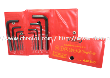 10 Pcs Wallet Hex Wrench Set (MM)