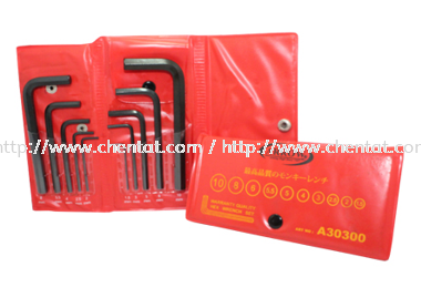 10 Pcs Wallet Hex Wrench Set (MM) 10 Pcs Wallet Hex Wrench Set (MM) Wrench Set ARROW