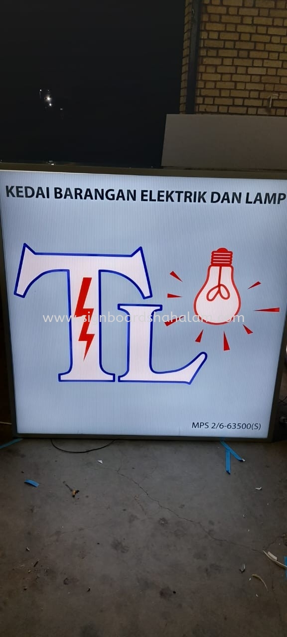 TL Electrical & Lighting Sdn Bhd - Lightbox Signage at KL, SELANGOR, DENGKIL, CYBERJAYA, PUTRAJAYA, KUALA LUMPUR (KL), PUNCAK ALAM, KLIA, SERDANG, BATU ARANG, BATU CAVES, SERI KEMBANGAN, BERANANG, PUCHONG, KOTA DAMANSARA, SHAH ALAM MALAYSIA