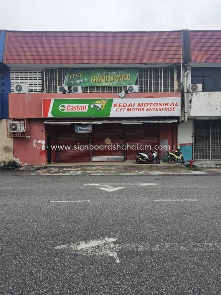 Kedai Motosikal CYT Motor Enterprise Lightbox Signage at BUKIT TINGGI, KINRARA, MAHKOTA CHERAS, BANDAR PUTERI PUCHONG, PUTRA PERMAI, SRI DAMANSARA, SUNGAI LONG