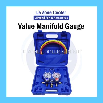 Value Manifold Gauge R22, R134a, R410A, R407C