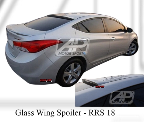 Hyundai Elantra Roof Spoiler (Carbon Fibre / Forged Carbon / FRP Material) 