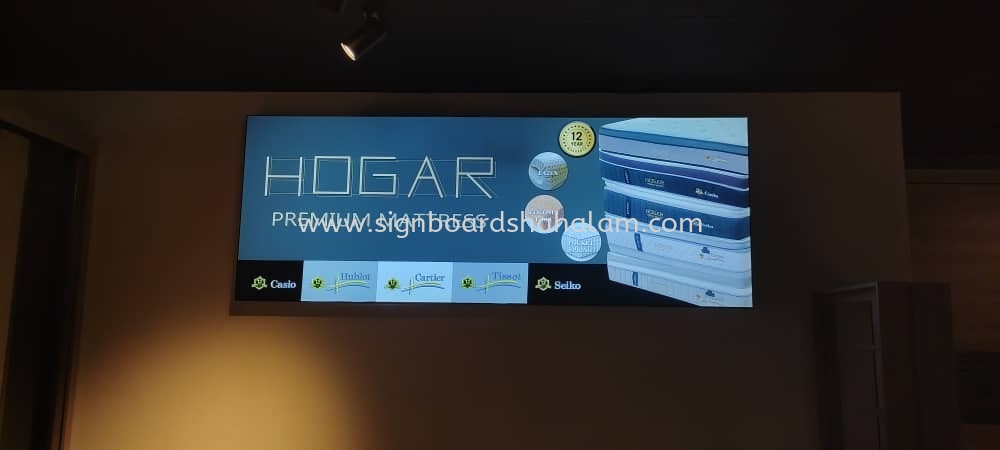 Hogar Premium Mattress Indoor Fabric Lightbox Signage at SUNGAI LONG, BANDAR UTAMA, BATU ARANG, BUKIT SUBANG, PUTRA HEIGHTS, COUNTRY HEIGHTS, DAMANSARA JAYA