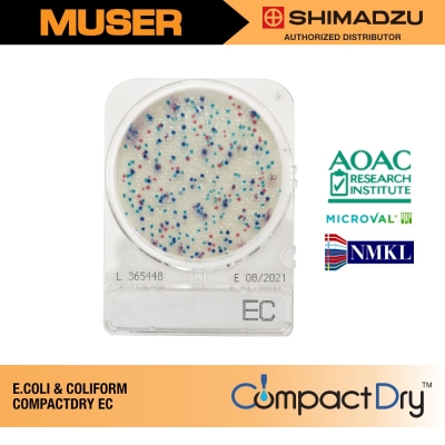 CompactDry EC [E.coli & Coliform] | Shimadzu Diagnostics by Muser