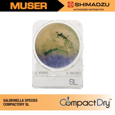 CompactDry SL [Salmonella species] | Shimadzu Diagnostics by Muser