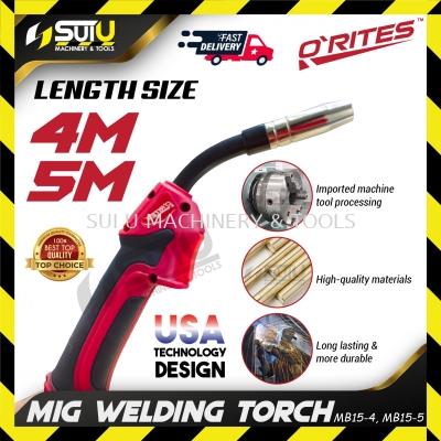 O'RITES MB15 / MB15-4/ MB15-5 4M/5M Mig Welding Torch / MIG Obor Kimpalan / ǹ