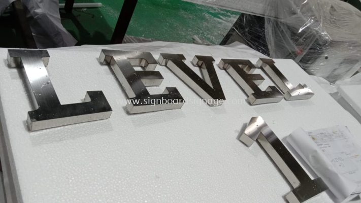 3D Signcraft #  3D Stainless Steel Box Up Signage # Signboard Maker # Signage Stainless Steel Box Up Supplier 