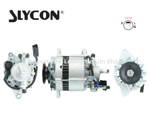 Alternator Isuzu ELF Diesel Y2015-Present (SLYCON) 12V 75A 3Pin V-BELT with Pump New