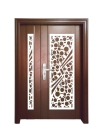 QSL4-716 MS/SS Lasercut Modern Art Design (Premium Q-Spec) Premium Q-Spec Series Security Door Series