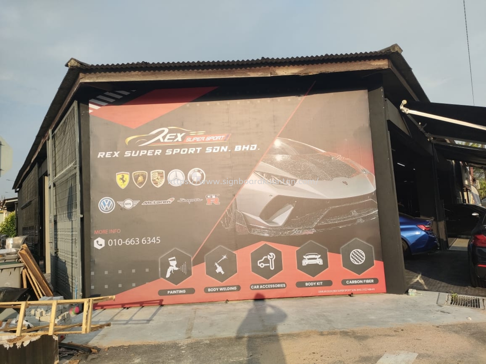 REX SUPER SPORT SDN BHD OUTDOOR GIANT BIG BILLBOARD AT