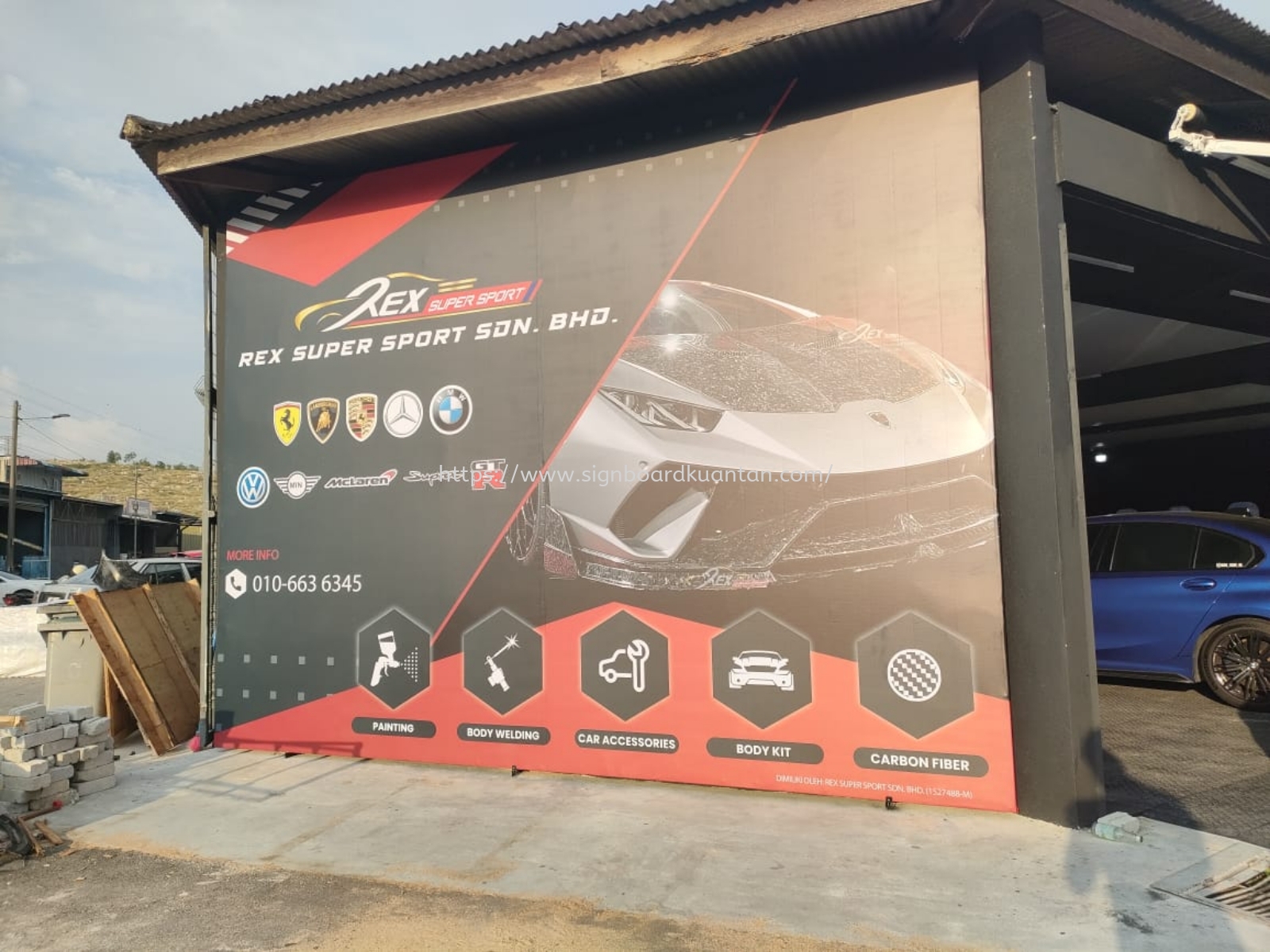 REX SUPER SPORT SDN BHD OUTDOOR GIANT BIG BILLBOARD AT