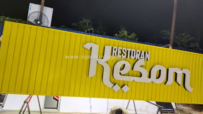 SHOPLOT 3D LED FRONTLIT SIGNBOARD SUPPLIER AT GOMBAK | RAWANG | SELAYANG | SETAPAK | KEPONG