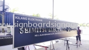 Signboard Kilang # 3D Bo Up Stainless Steel Signboard # Signboard Stainless Steel Series Signboard