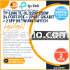 TP-LINK Tplink 24 Port 100M IP Network Rackmount POE Switch 24 Port POE 2x Gigabit Uplink 2x SFP 250W SL1226P TL-SL1226P POE SWITCH TP-LINK