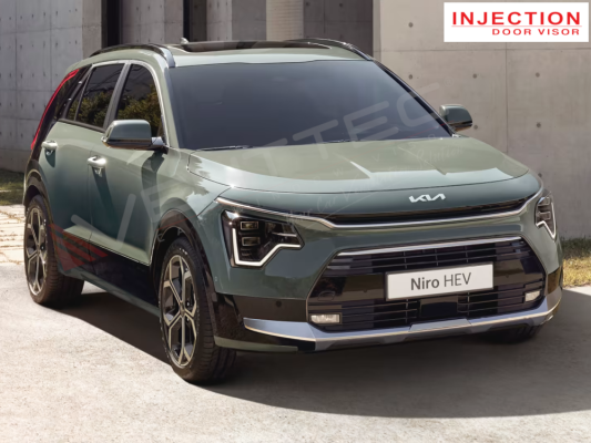 KIA NIRO ( SG2 ) 2023 - ABOVE = INJECTION DOOR VISOR WITH STAINLESS STEEL LINING