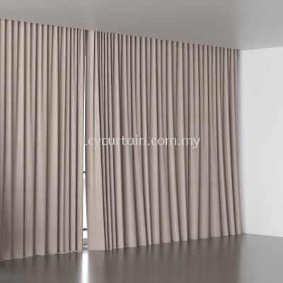 Iconic 21 Putty Curtain Wavetrack