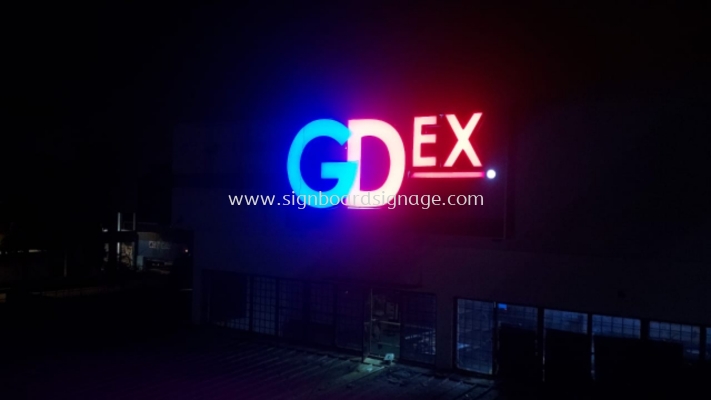 Signcraft # Signboard Maker# 3D LED Frontlit Signage # Signboard Aluminum Box Up 3D Lettering # Signboard TNB Malaysia 