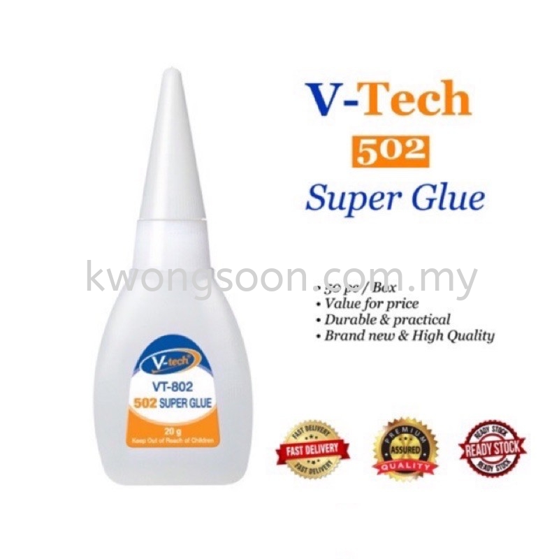 20g V tech 502 Super Glue 3 Seconds Gum Vtech Super Glue 502 Gum 20g v tech 502 super glue 3 seconds gum vtech super glue 502 gum
