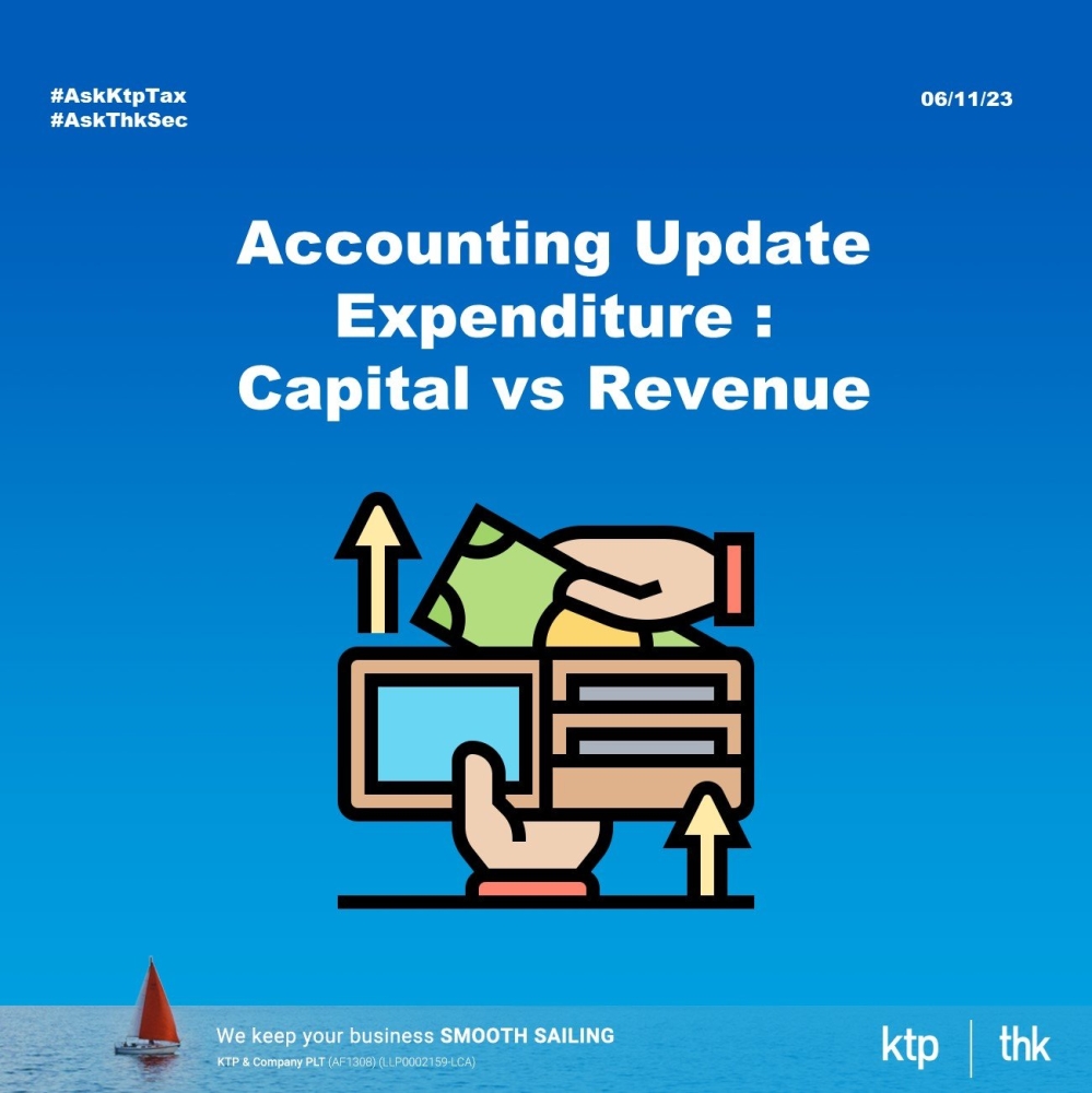 Capital Expenditure vs Capital Revenue