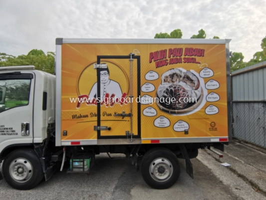 Vehicle Signage # Sticker Wrapping # Truck or Lorry Sticker # Transport Logistics Signage 