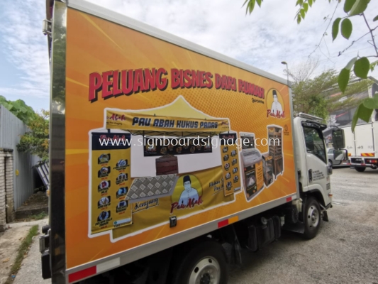 Vehicle Signage # Sticker Wrapping # Truck or Lorry Sticker # Transport Logistics Signage 