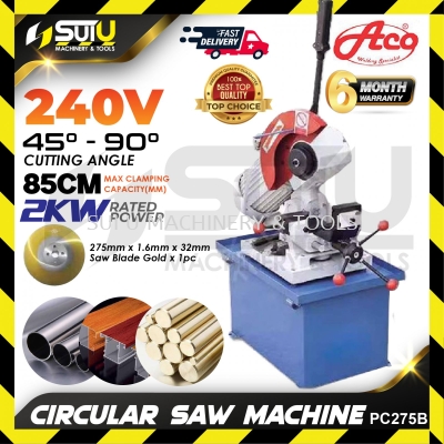 ACO PC275B Metal Circular Saw Machine 2kW